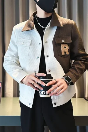 Trendy Slim Fit Coat for Men's