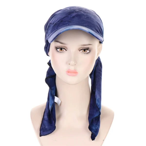 Fashion Muslim Hijab Turban Hat - Image 3