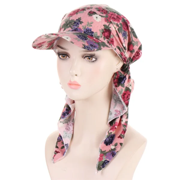 Fashion Muslim Hijab Turban Hat - Image 6