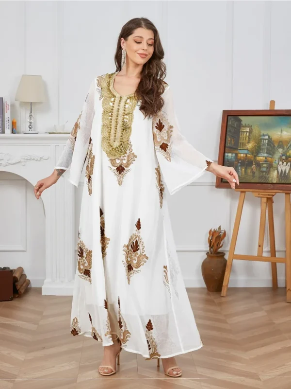 Arabic Long Robe Dresses - Image 2