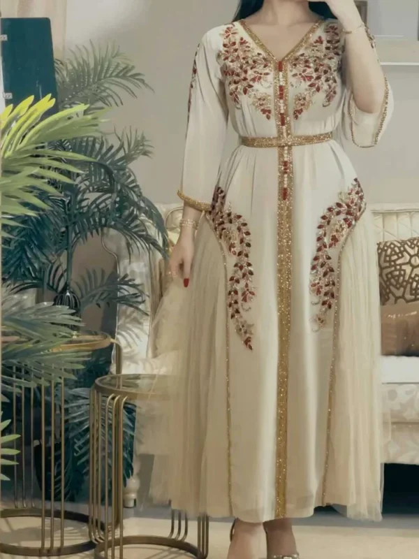 Luxury Eid Muslim Dress for Women - Image 5