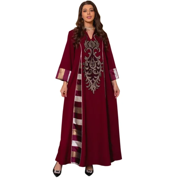 Middle Eastern hijab Shirt Dress - Image 5