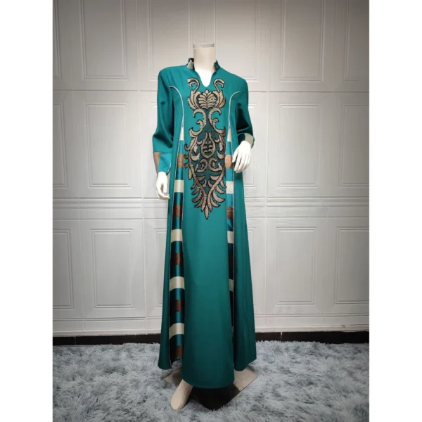 Middle Eastern hijab Shirt Dress - Image 6