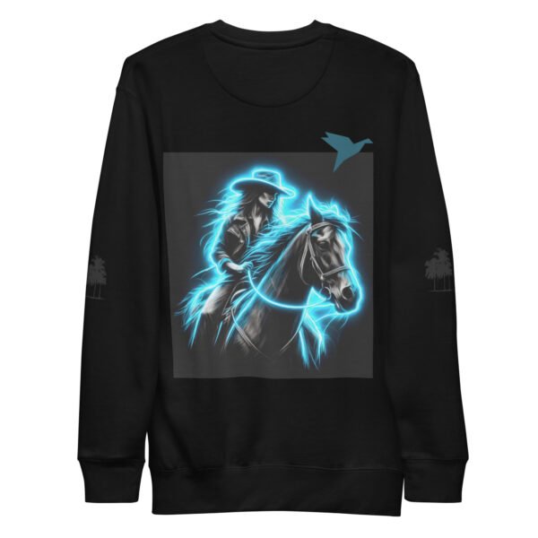 Cowboy Unisex Premium Sweatshirt - Image 3