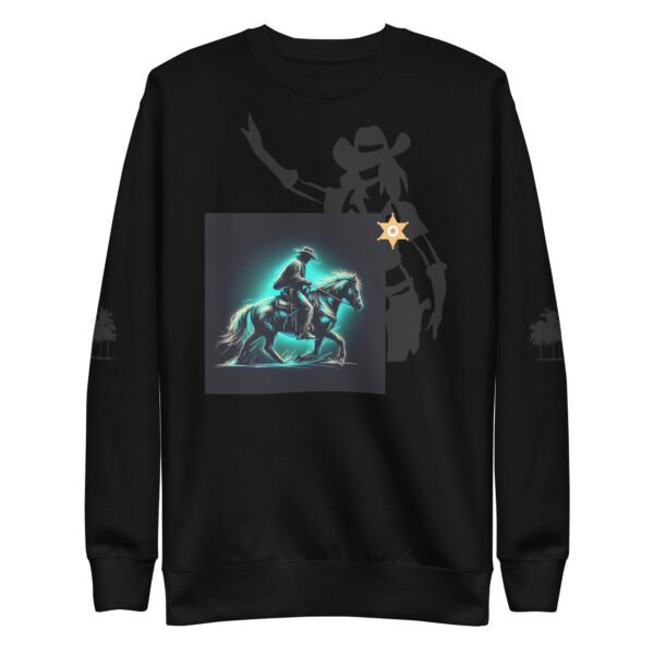 Cowboy Unisex Premium Sweatshirt - Image 2