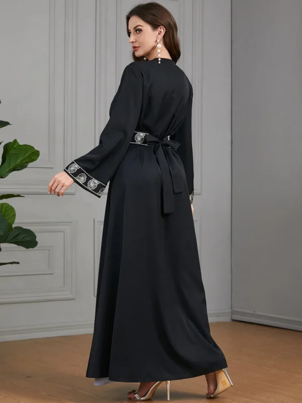 2 Piece Sets Open Abaya - Image 4