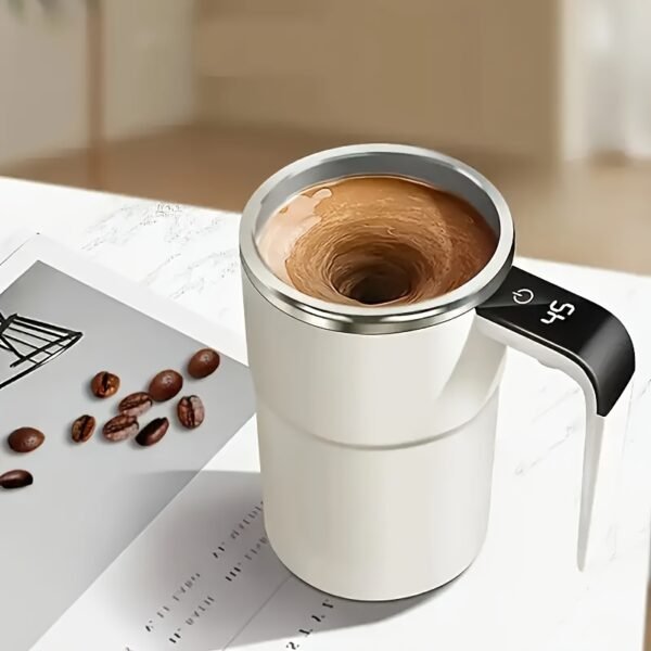 Portable Rechargeable Electric Coffee Stirring Cup - Image 6