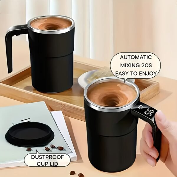 Portable Rechargeable Electric Coffee Stirring Cup