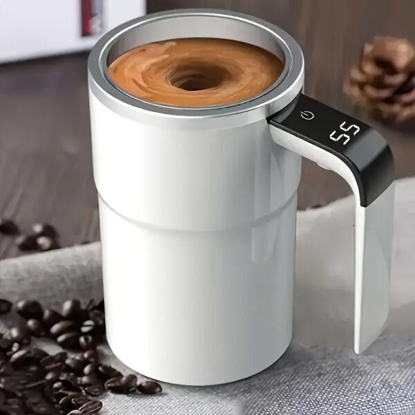 Portable Rechargeable Electric Coffee Stirring Cup - Image 9