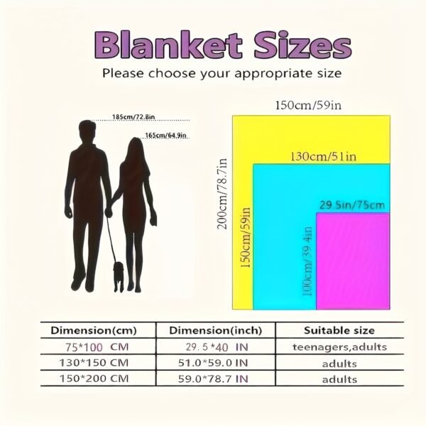 Customizable Green Dinosaur Fleece Blanket - Image 3