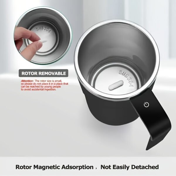 Portable Rechargeable Electric Coffee Stirring Cup - Image 10