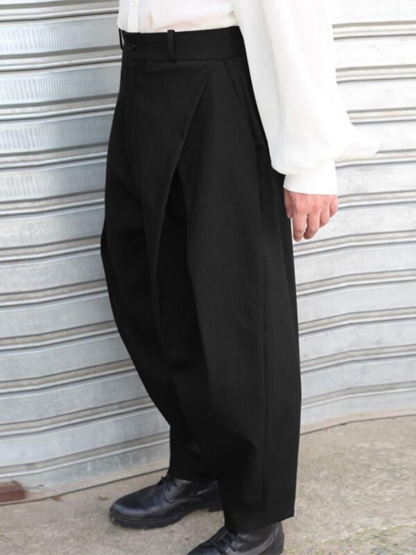 INCERUN High Waist Baggy Wide Leg Trousers - Image 6