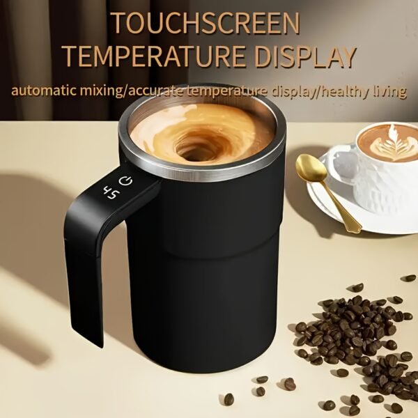 Portable Rechargeable Electric Coffee Stirring Cup - Image 8