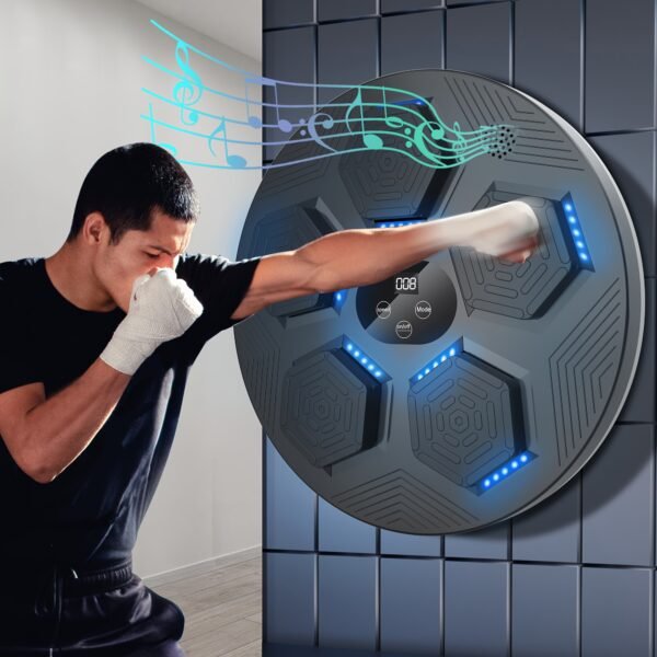 Musical boxing machine