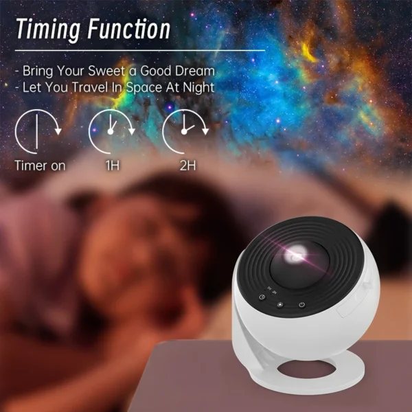 Night Light Galaxy Projector - Image 3