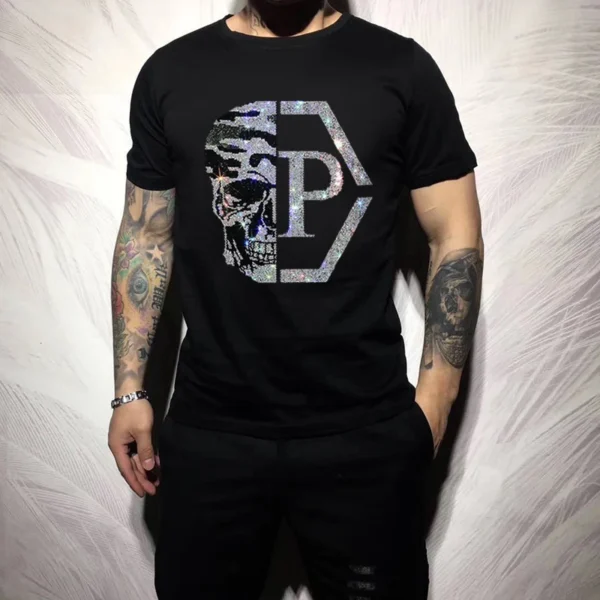 High Quality Rhinestone T-shirts