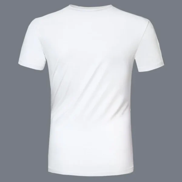 Men Rhinestone Short Sleeve T Shirts - Image 4