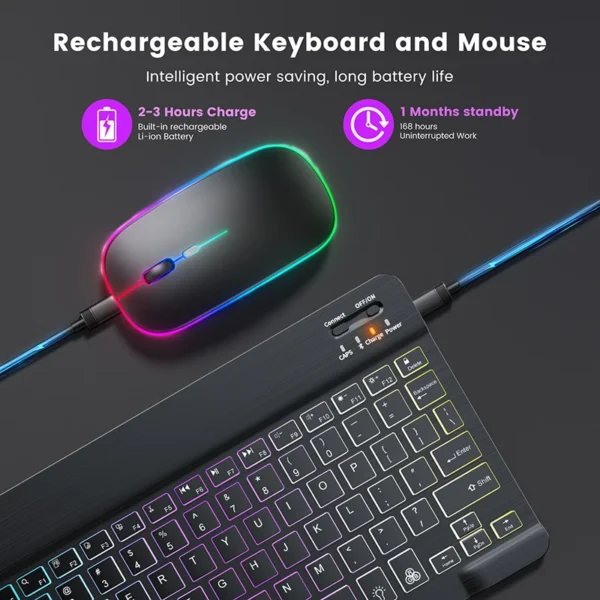 Wireless Bluetooth Keyboards For Android iOS Windows - Image 3