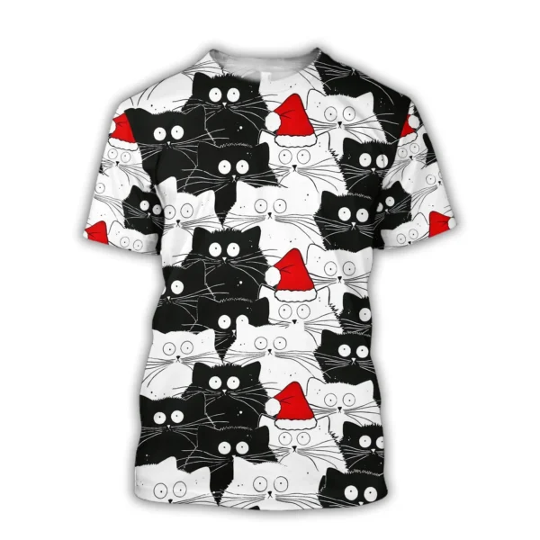 Cat graphic t shirts - Image 3