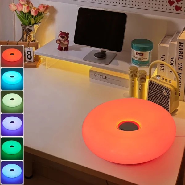 donut table lamp USB plug - Image 3