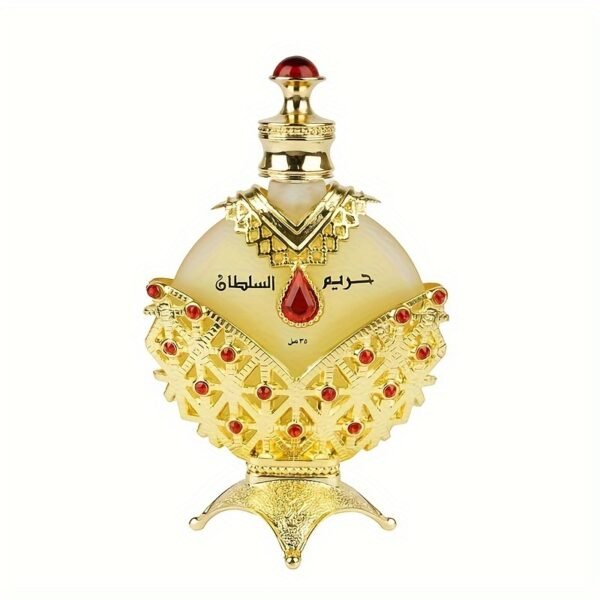 Khadlaj Hareem Al Sultan Golden Concentrated Perfume Oil Golden for Women, 1.18 Oz. - Trending Women'S Arabian Perfume Oil - Image 6