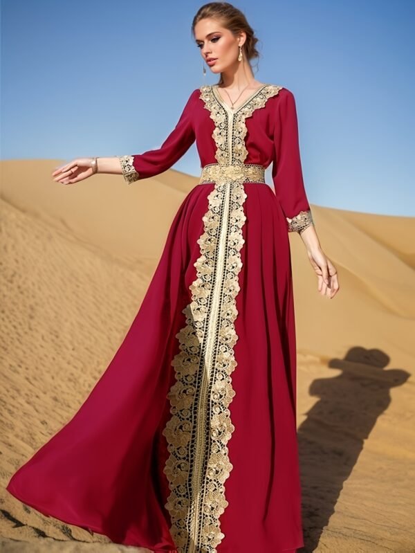 Women'S Elegant Long Maxi Dress - Image 3