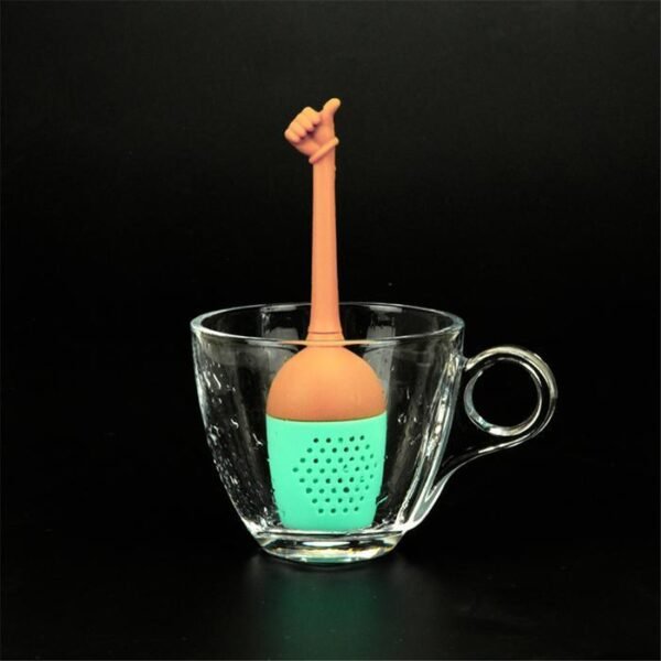 Funny Hand Gestures Tea Infuser - Image 4