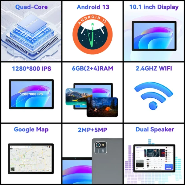 2025 NEW MB1001 Tablets 10.1" - Image 4