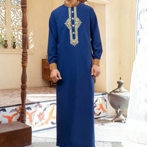 2025 Muslim Fashion Abayas For Men - Image 2