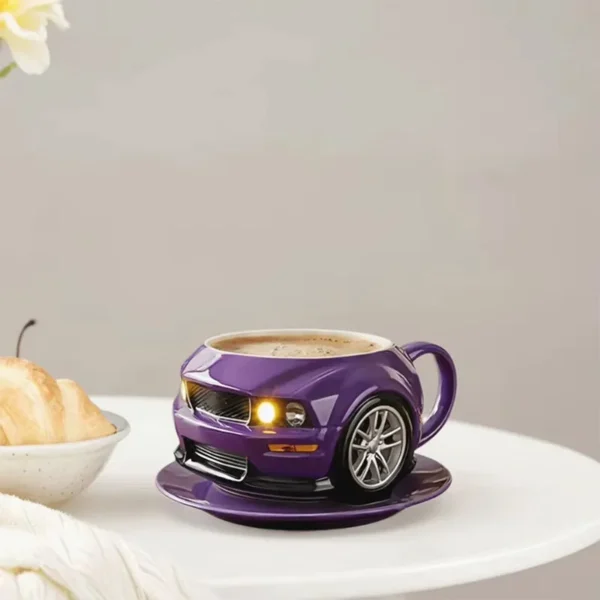 Creative Car Shaped Coffee Mug Stainless Steel - Image 5