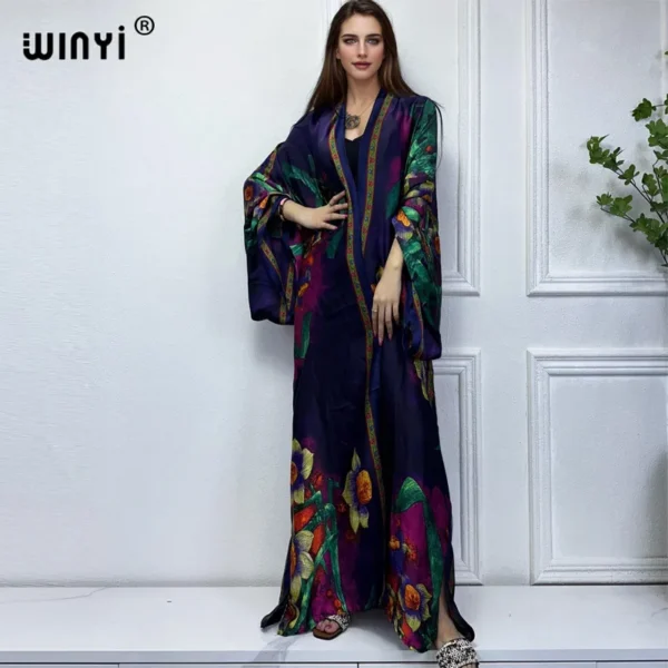 new kimono africa print dress