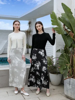 AP 2025 Spring and Summer Women Floral Printing
