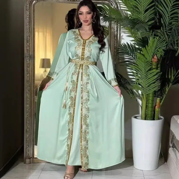 Embroidery Abaya for Women - Image 3