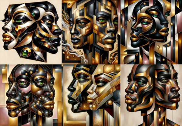 these are pieces that invites interpretation and evokes emotion.