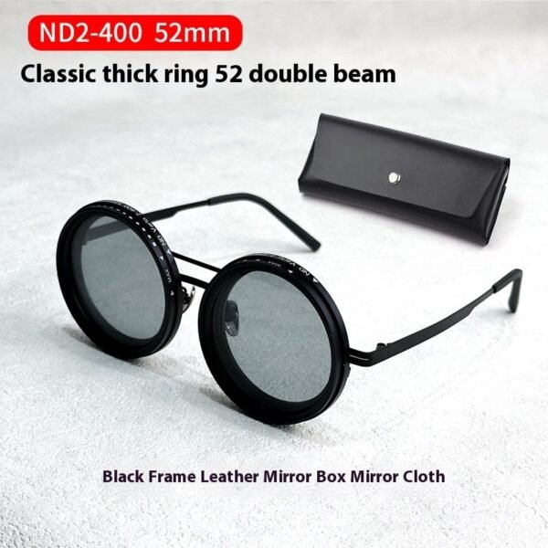 Glasses Box Adjustable Light Reduction 9 Gear Glasses UV Protection - Image 7