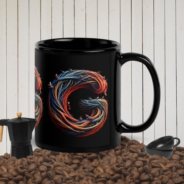 Black Glossy Mug