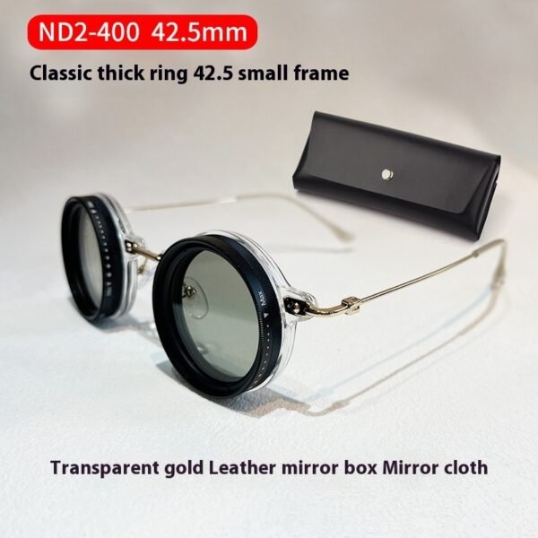 Glasses Box Adjustable Light Reduction 9 Gear Glasses UV Protection - Image 9