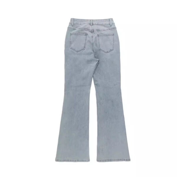 Women's High Waist Flared Fashion Stretch Jeans - Image 3