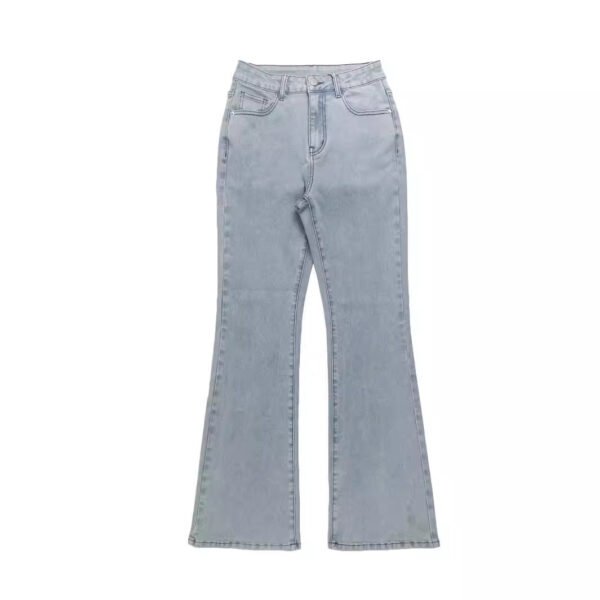 Women's High Waist Flared Fashion Stretch Jeans - Image 7