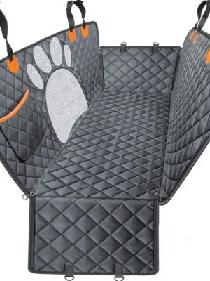Dog Car Seat Cover for Back Seat 100% Waterproof