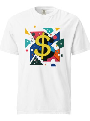 Unisex garment-dyed heavyweight t-shirt