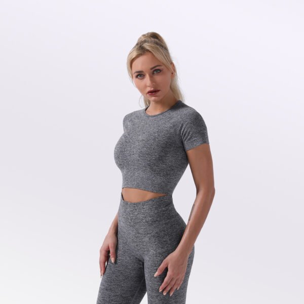 Women fitness active gym seamless botee Yoga Set - Image 4