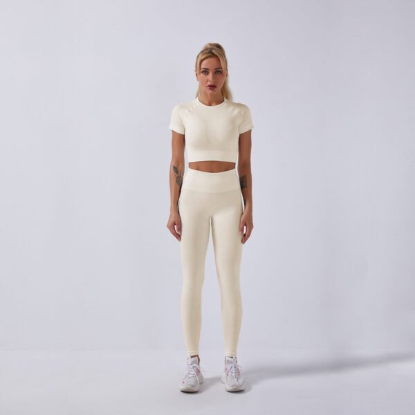 Women fitness active gym seamless botee Yoga Set - Image 2