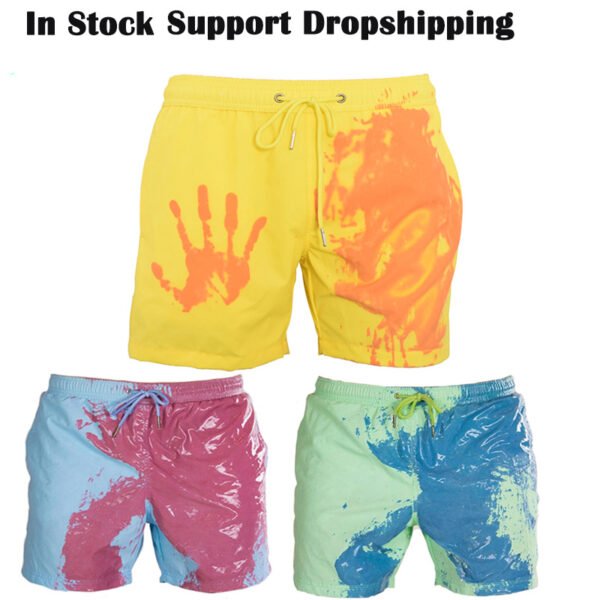 Magical Change Color Beach Shorts - Image 2