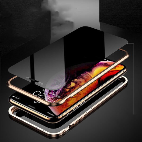 Phone Case Anti-peep Magnetic Protective Shell Magnetic Privacy Glass Case For Phone - Image 9