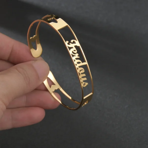 Atoztide Customized Letter Name Bracelet - Image 4