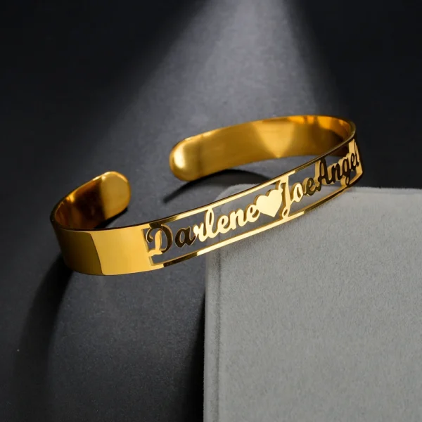 Atoztide Customized Letter Name Bracelet - Image 6