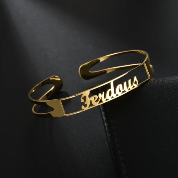 Atoztide Customized Letter Name Bracelet - Image 3