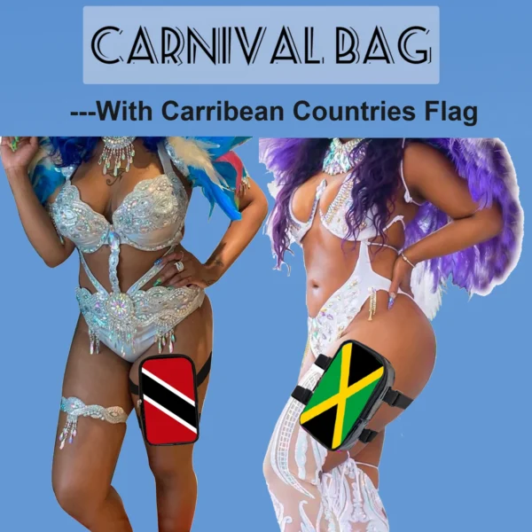 2025 Carnival Leg Bag With Countries Flags - Image 2