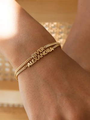 Custom Name Bracelet for Personalized Gift